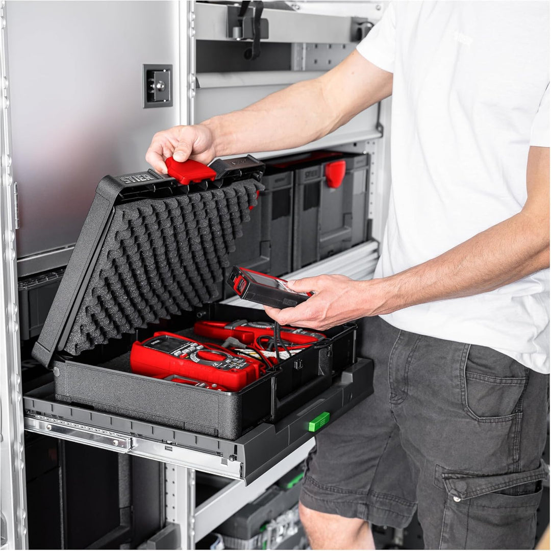 STIER Systainer³ I Black Edition H 105 x B 396 x T 296 Schwarz, H 105 x B 396 x T 296 Schwarz