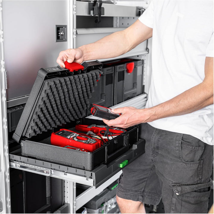 STIER Systainer³ I Black Edition H 105 x B 396 x T 296 Schwarz, H 105 x B 396 x T 296 Schwarz