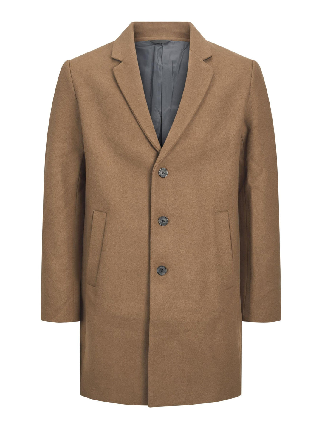 JACK & JONES Male Mantel Mantel M Khaki, M Khaki