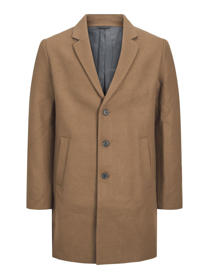 JACK & JONES Male Mantel Mantel M Khaki, M Khaki