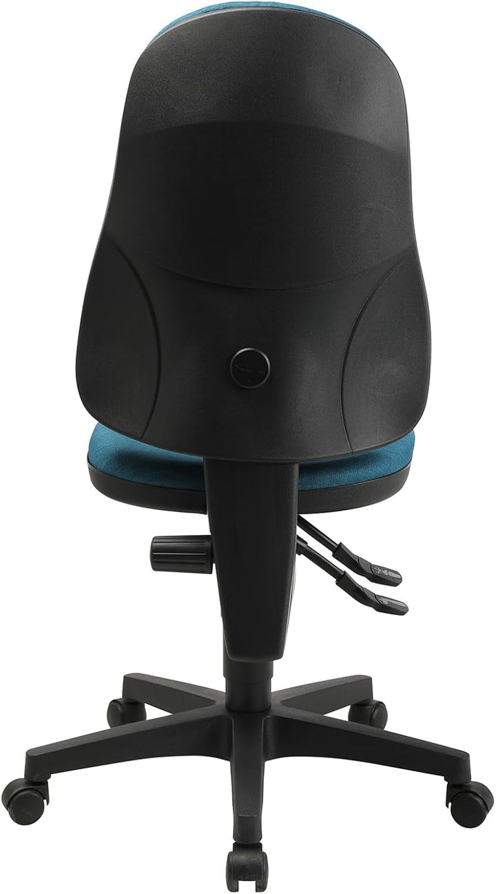 TOPSTAR Bürostuhl Point 60 Schreibtischstuhl Kassenstuhl höhenverstellbar ergonomisch Petrolblau, 81