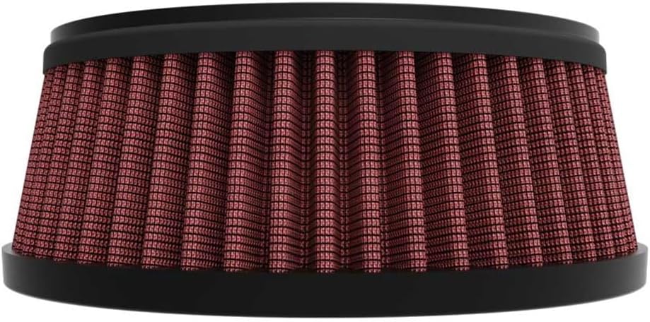 K&N HD-0800 Motorrad Tauschluftfilter, Rot