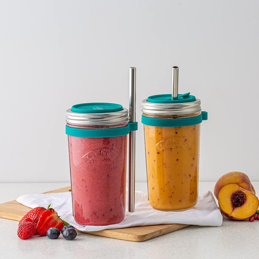 Kilner 0025.036 | Smoothie Herstellungsset, 500 ml