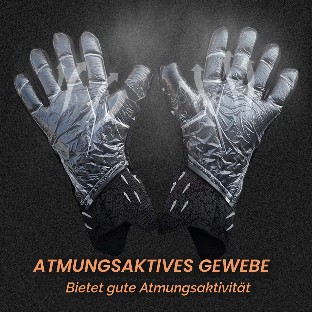 Aaivnmd Torwarthandschuhe Kinder, Jungen Trainingshandschuhe, Doppeltem Schutz, Stärken Grip und rut