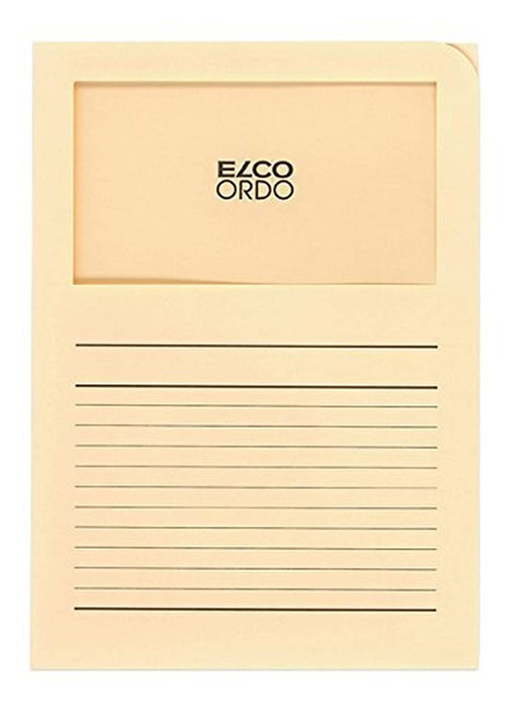 Elco Ordo Classico Papier-Organisationsmappen 220 x 310 mm 120 g/m² mit Aufdruck und Sichtfenster 18