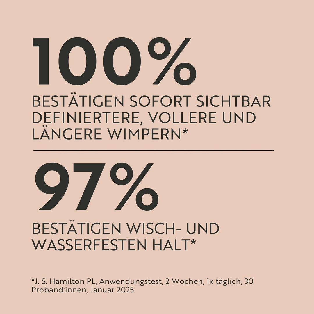 M. Asam MAGIC FINISH Intense Volume Mascara Waterproof (10ml) – Wasserfeste Wimperntusche Schwarz, L