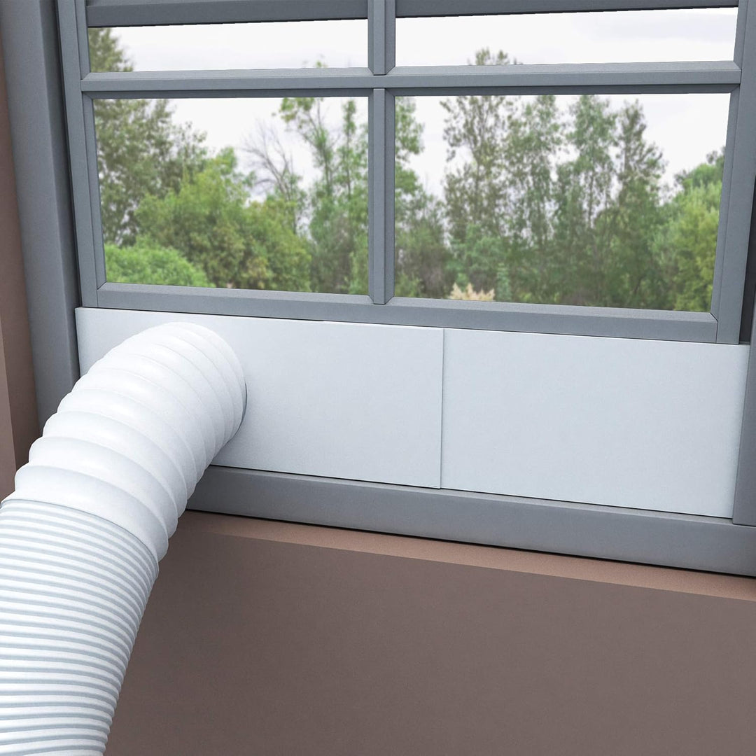 Forestchill Tragbares Fensterdichtungsplatten-Set für Klimaanlage, für Abluftschlauch, 12.7 cm Durch