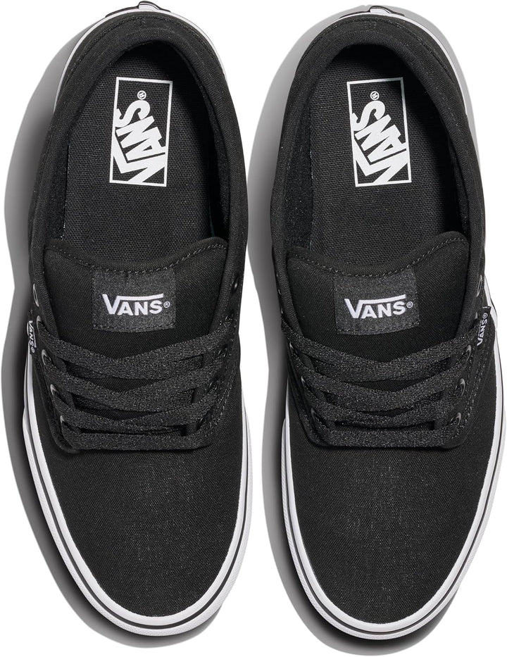 Vans Herren AtwoodSneaker 40 EU Canvas Black White, 40 EU Canvas Black White