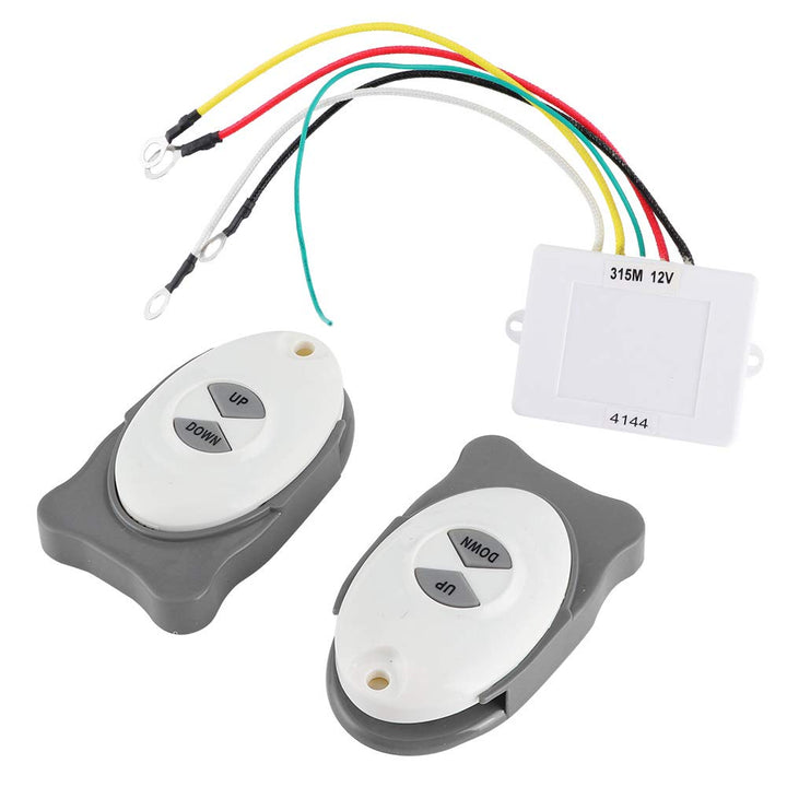 Anker Fernbedienung Ankerwinde Drahtloser Schalter Trim Controller Marine Boot Segel Zubehör 2 Sende
