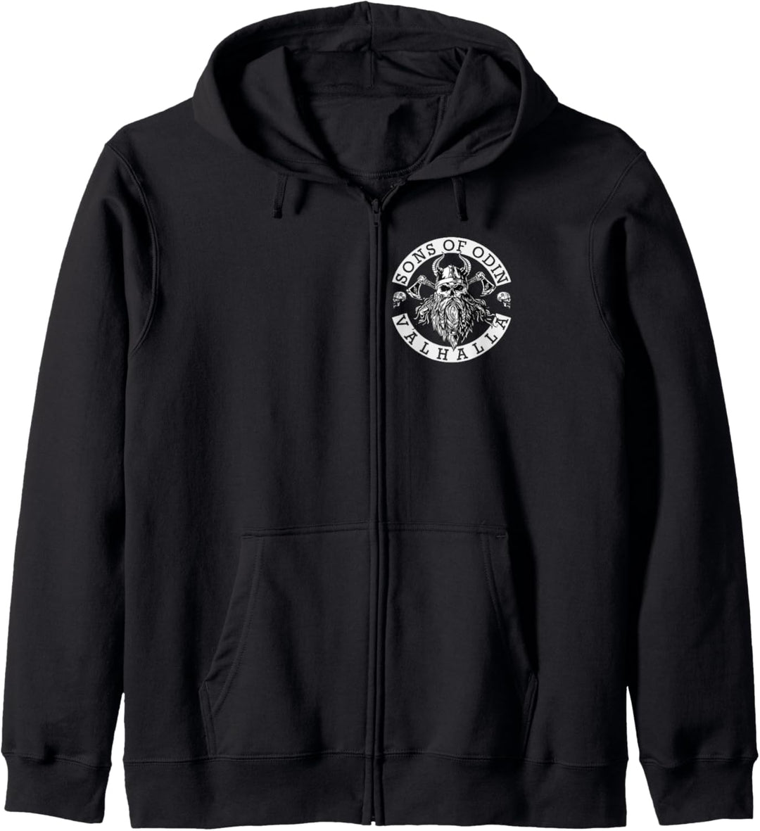 Sons of Odin Valhalla Thor Vikings Ragnar Allvater Odin Kapuzenjacke