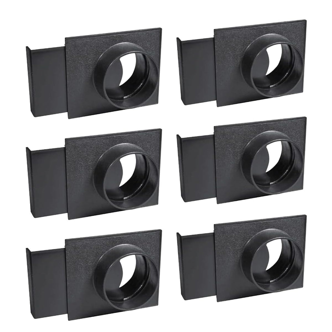 POWERTEC 70133V 6,4 cm Blast Gate für Vakuum 10,2 cm, 6 Stück, 10,2 cm, 6 Stück