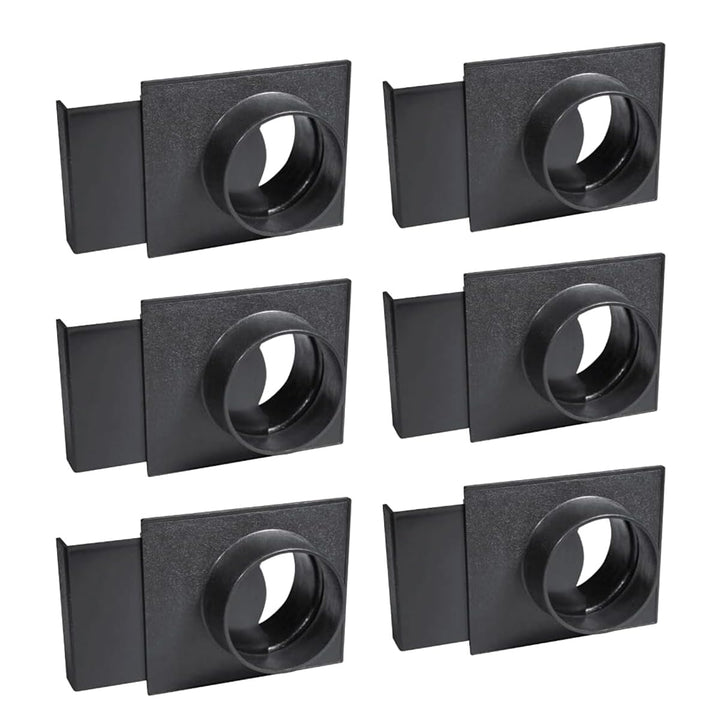 POWERTEC 70133V 6,4 cm Blast Gate für Vakuum 10,2 cm, 6 Stück, 10,2 cm, 6 Stück