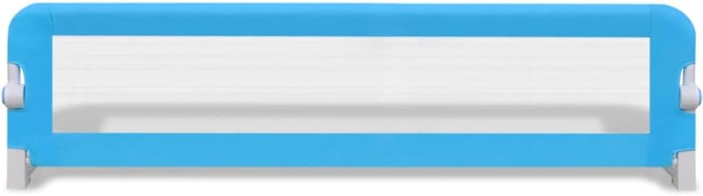 vidaXL 2x Bettschutzgitter Blau 150 cm Bettgitter Kinderbettgitter Kinderbett 150 x 36,5 x 42 cm/2x