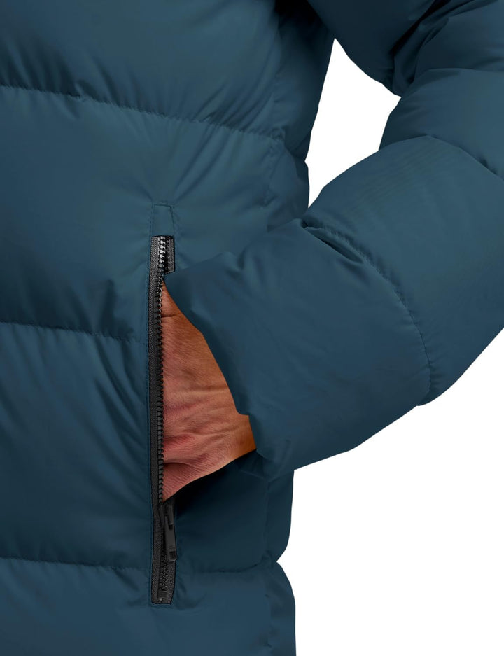 Jack Wolfskin Damen Frozen Palace Coat W Rds Mantel S aluminium blue, S aluminium blue