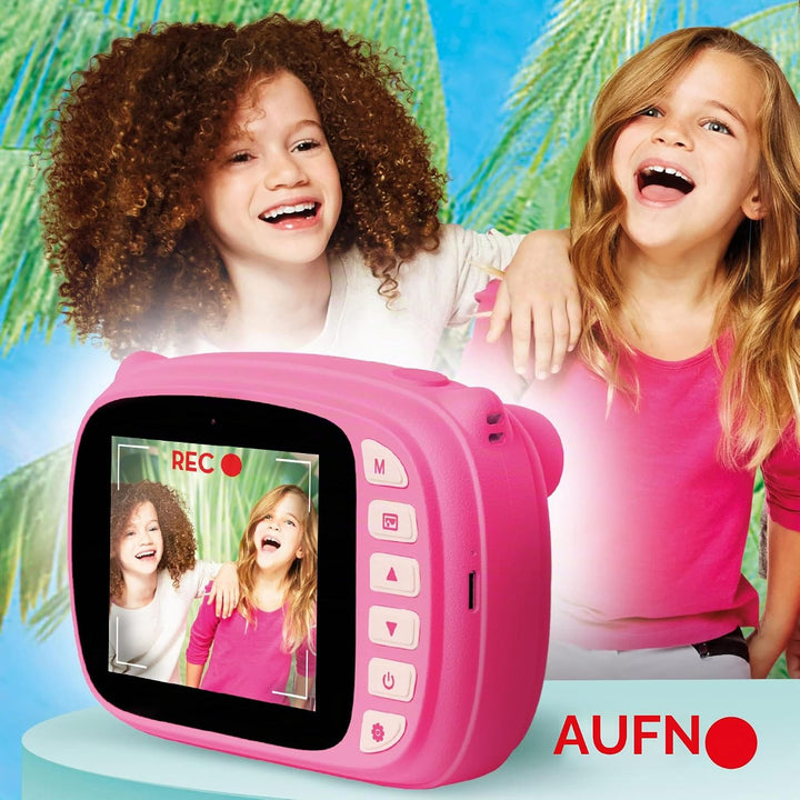 Lisciani - BARBIE Print Cam - Sofortbildkamera BARBIE für Kinder ab 5 Jahren - 3 in 1: Sofortfotos S
