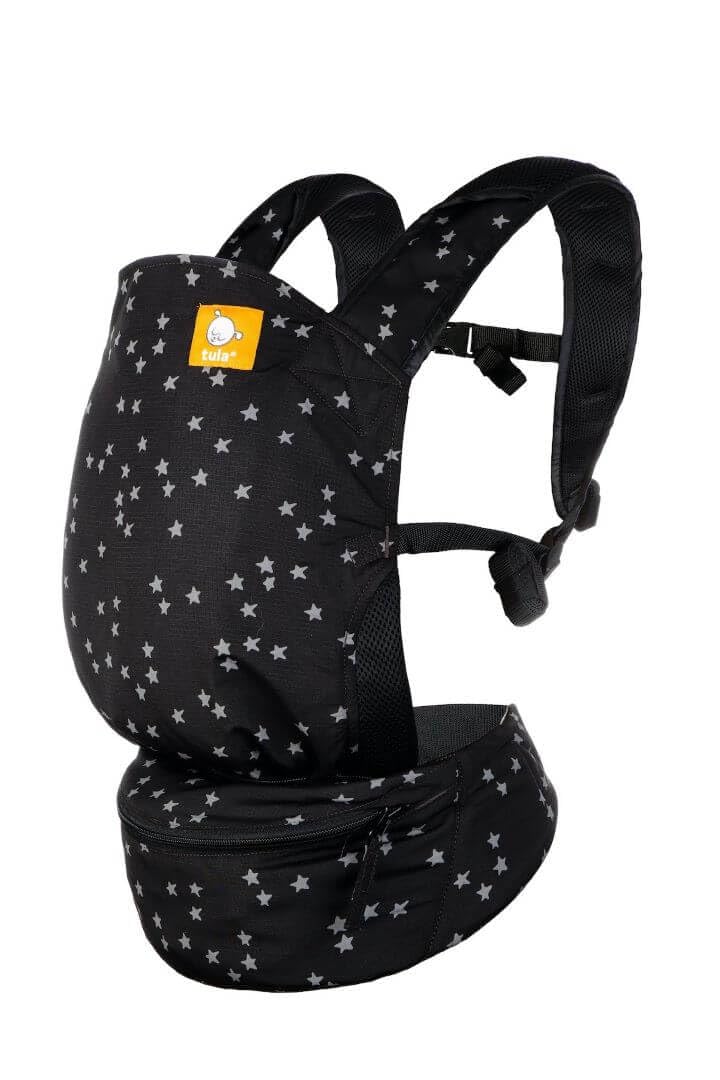Tula Lite Babytrage und Babytrage-Tasche in Einem, Leicht Kompakt Ergonomisch, Bauchtrage Rückentrag