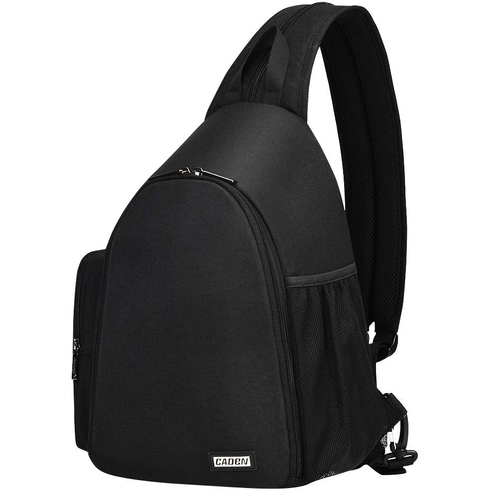 CADeN Kameratasche Sling Backpack, Kameratasche Rucksack mit Stativhalterung für DSLR/SLR spiegellos
