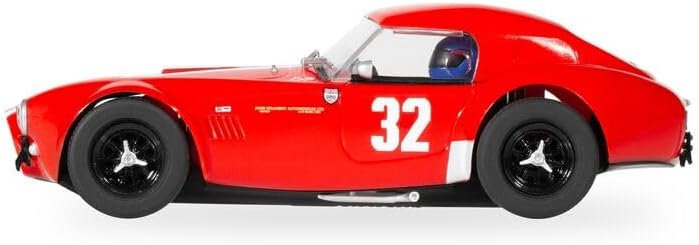 Scalextric Cars – C4528 Shelby Cobra 289 – Rot – 39PH – Spielzeug-Schlitzauto zur Verwendung mit Sca