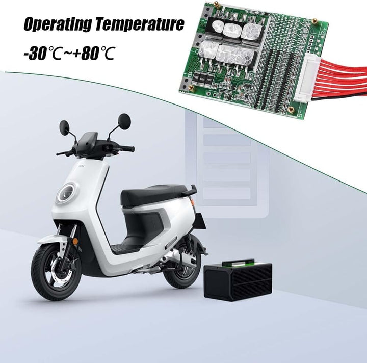 Batterieschutzplatine, 36V 35A 10S BMS PCB Batterie Schutzbrett mit Ausgleichfunktion für Li-Ionen A