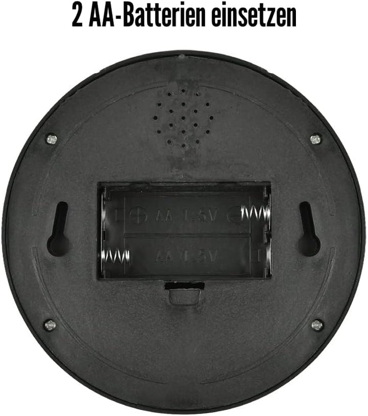 DODUOS 4 Stück Dummy Sicherheits Dome Kameras, Attrappe Kamera CCTV Dummy Überwachungskamera mit Rot