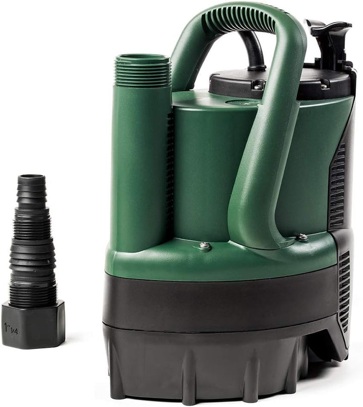 DAB VERTY NOVA 200 M-A Flachsauger-Tauchpumpe - 7.600 L/Std. - 300W - Förderhöhe 7 m - Korngrösse 5