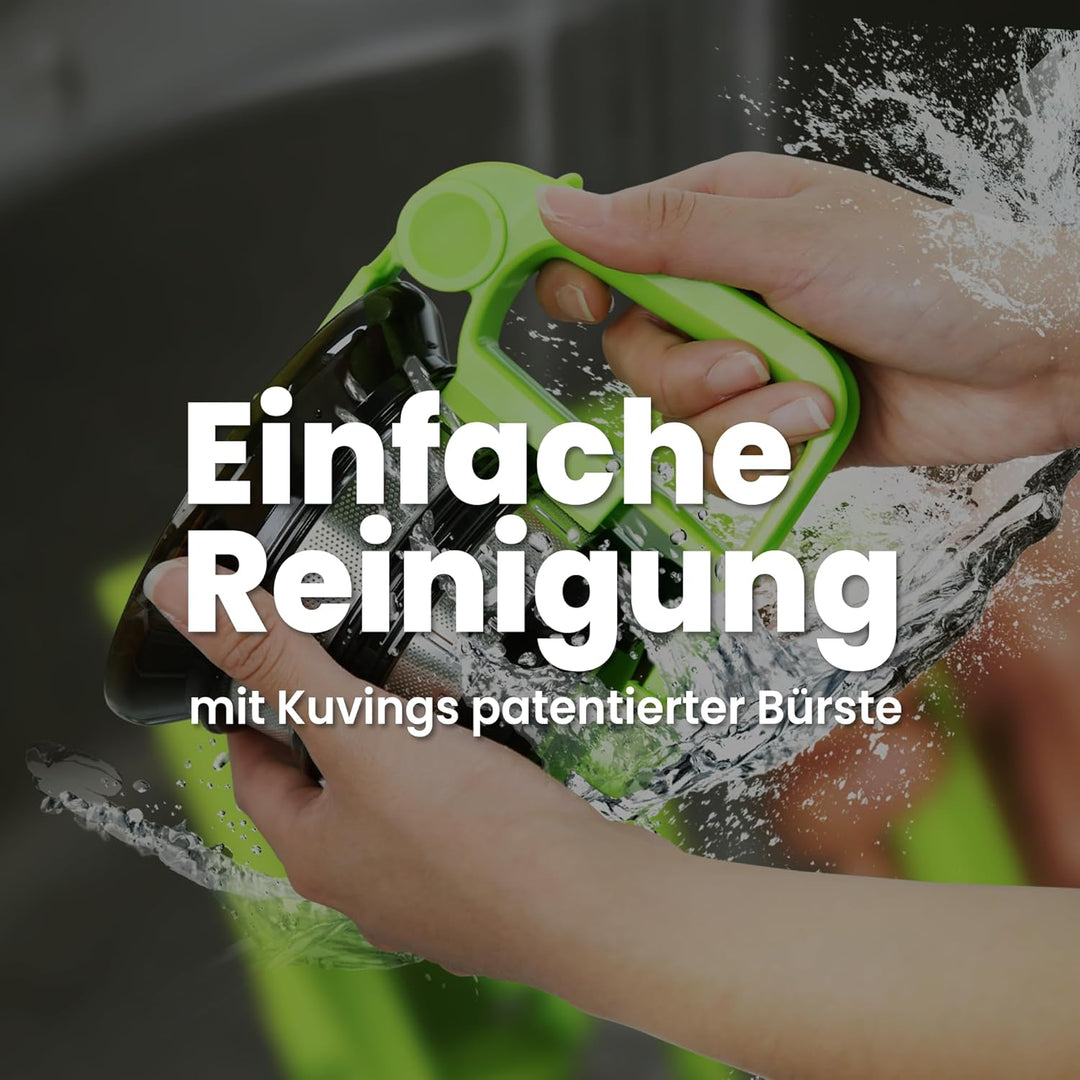 Kuvings | Entsafter | REVO830 | Slow Juicer | Doppelte Einfüllöffnung | automatisches Schneidesystem