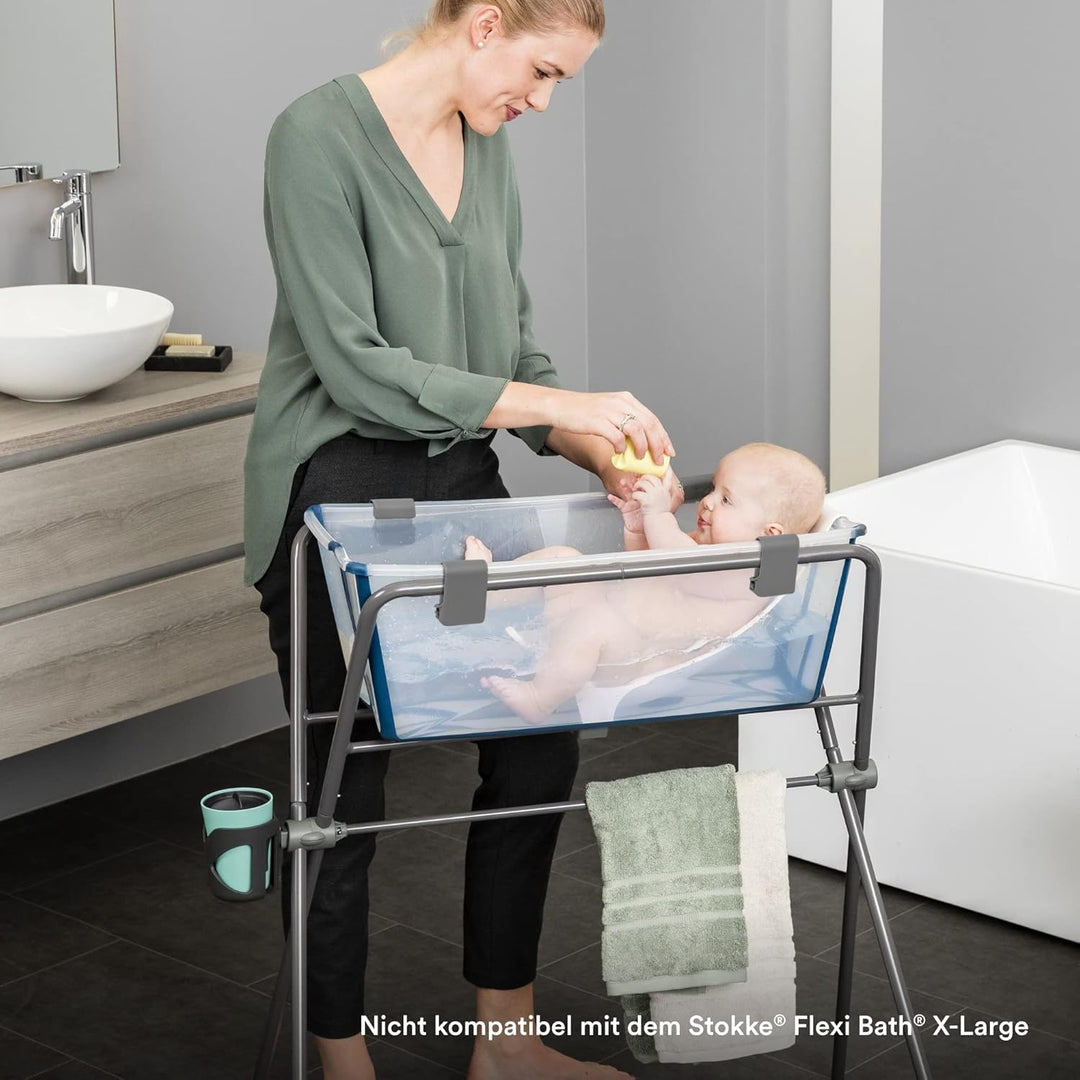 Stokke Flexi Bath Stand, Grey - Passend für Stokke Flexi Bath Faltbare Babywanne - Nicht kompatibel