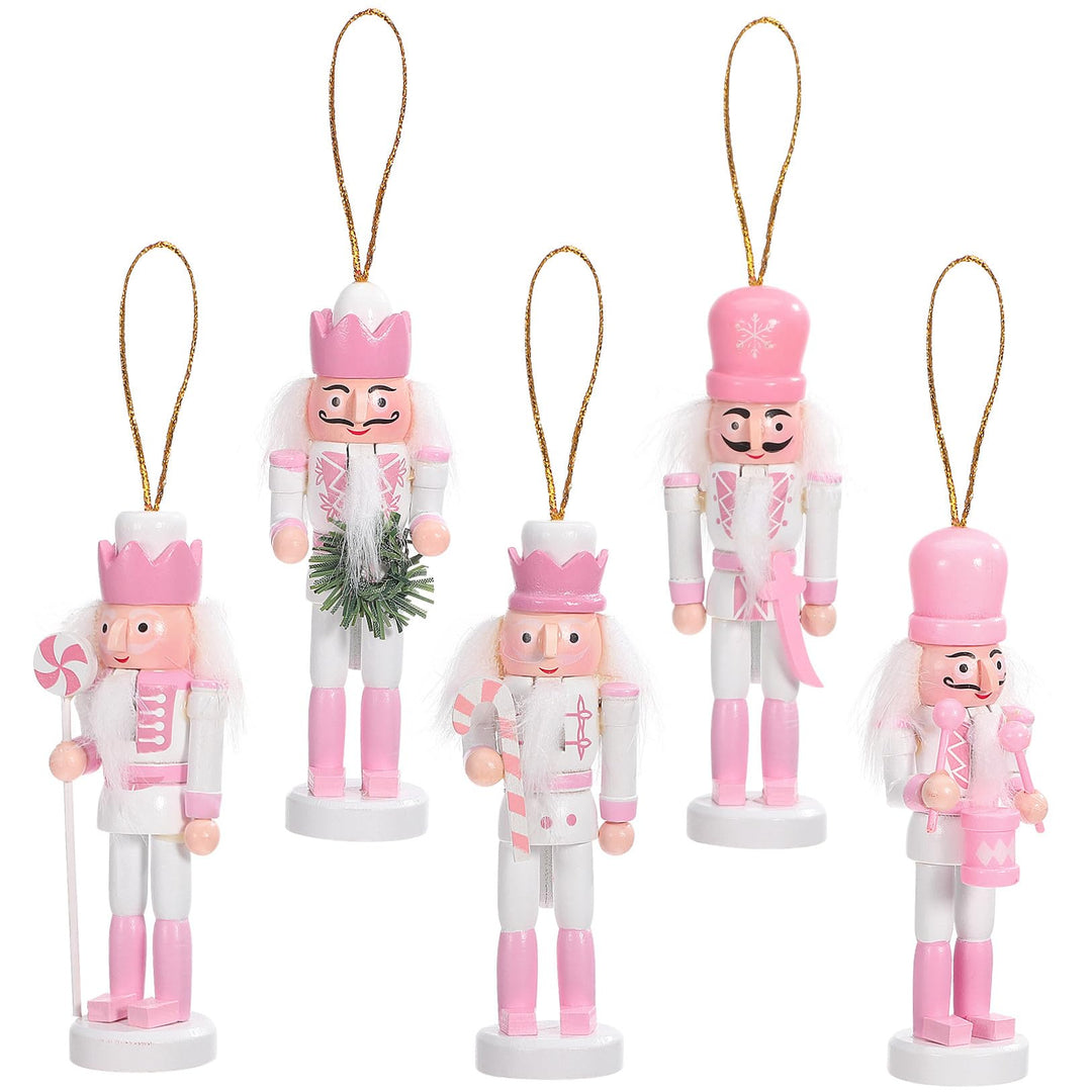 VANZACK Weihnachts-Nussknacker: Hängender Nussknacker-Anhänger Tisch-Nussknacker-Ornamente Für Zuhau