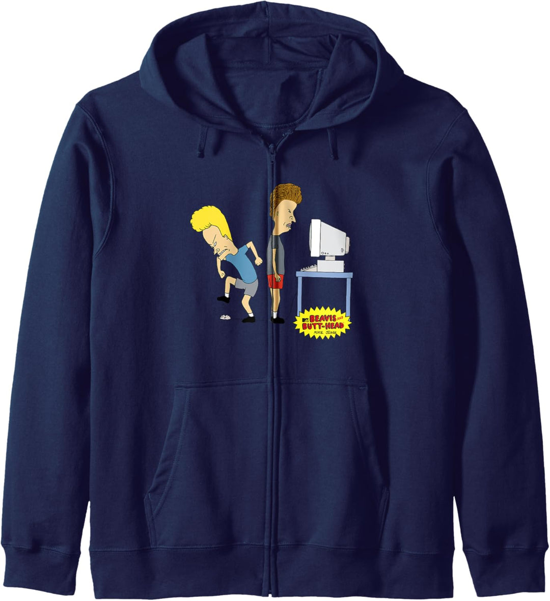 Beavis and Butt-Head Virtual Stupidity Kapuzenjacke