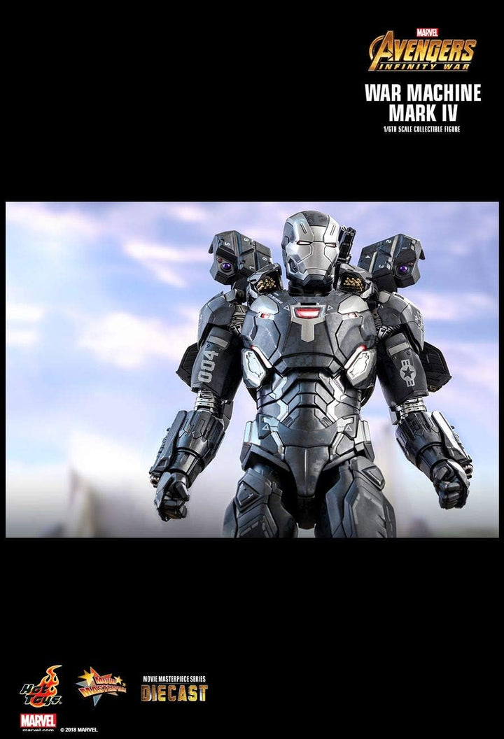 Hot Toys War Machine Mark IV Avengers Infinity War Movie Masterpiece Series Diecast 1/6 Sixth Scale