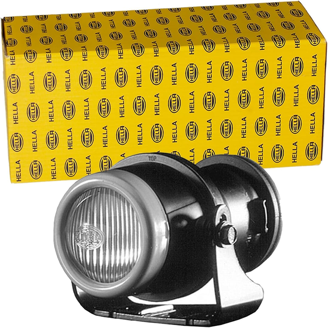 HELLA - DE/Halogen-Nebelscheinwerfer - Micro DE - 12V - rund - Einbau - gemusterte Streuscheibe - re
