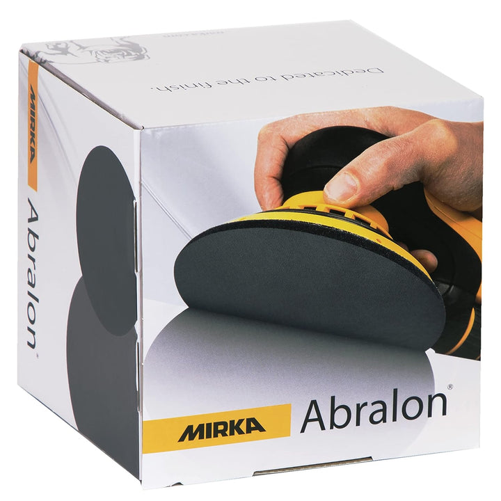 Mirka Abralon Schleifscheibe Polierscheibe Ø 150mm Klett 180 Körnung, 20/Pack, zum Schleifen und Pol