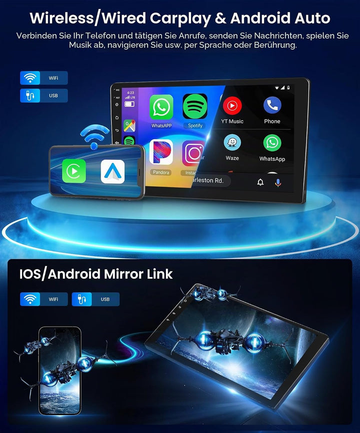 6G+128G 8 Core Wireless Carplay Android Autoradio 2 Din für VW Magotan/CC Passat B7/B6 2010-2015 10