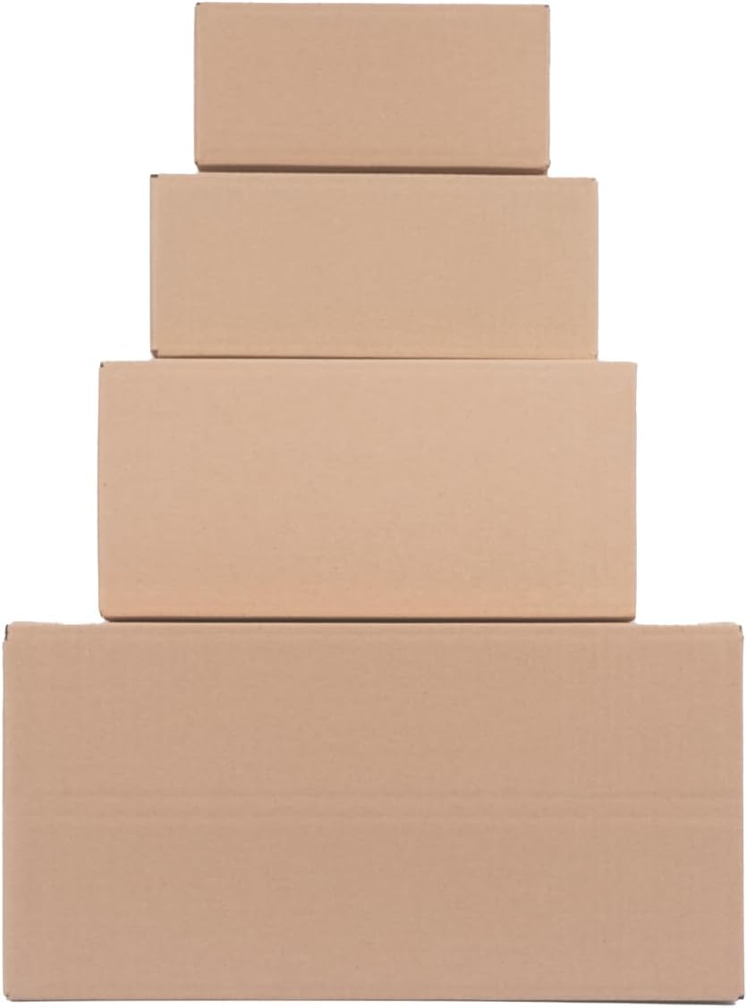 50 Faltkartons 60x30x15cm braun KK 106 1 wellig rechteckige Versandkartons | DHL M Päckchen | DPD L