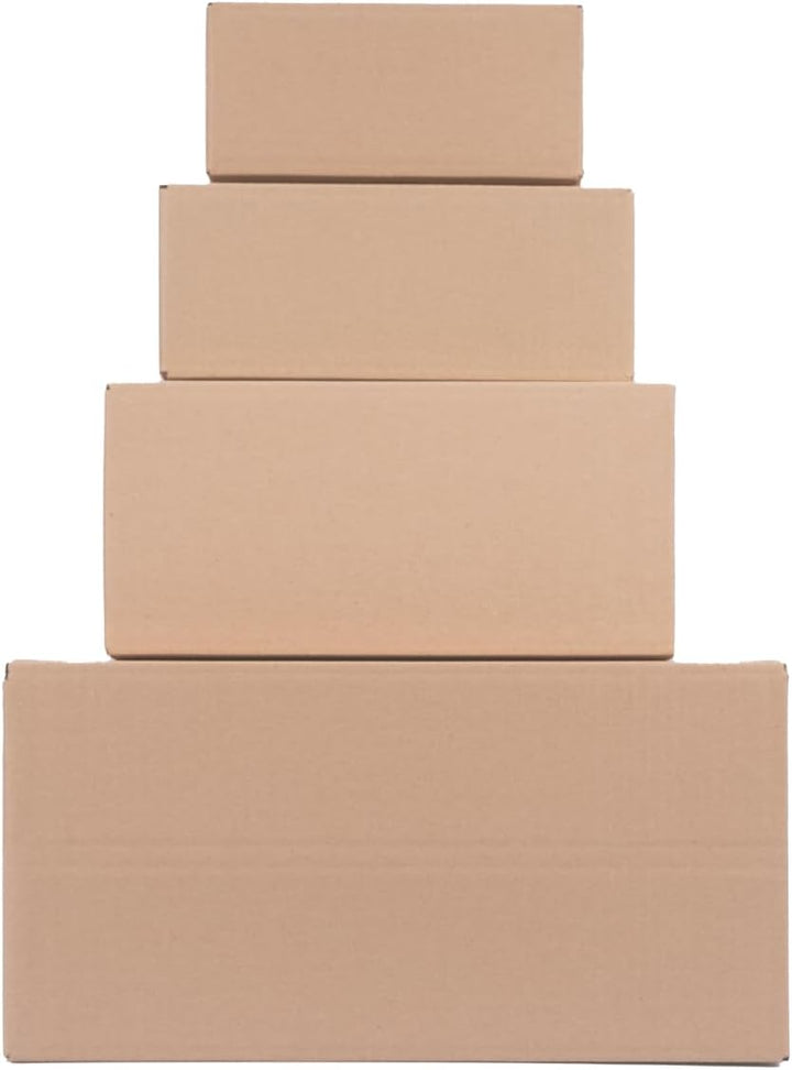 50 Faltkartons 60x30x15cm braun KK 106 1 wellig rechteckige Versandkartons | DHL M Päckchen | DPD L