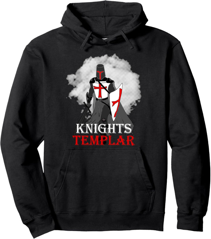 Ring Tempelritter Kreuzritter Kreuz Mittelalter Ordnung Schatzring Pullover Hoodie
