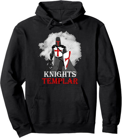 Ring Tempelritter Kreuzritter Kreuz Mittelalter Ordnung Schatzring Pullover Hoodie