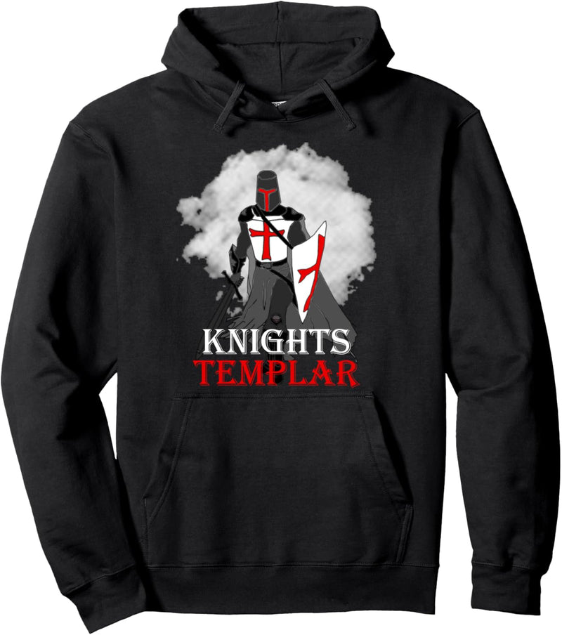 Ring Tempelritter Kreuzritter Kreuz Mittelalter Ordnung Schatzring Pullover Hoodie