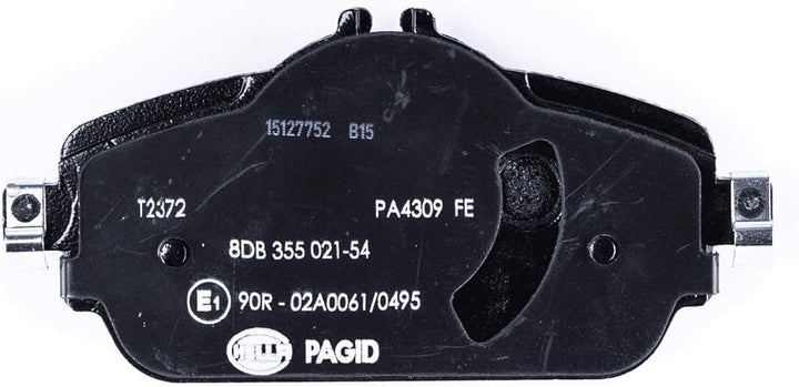 HELLA PAGID 8DB 355 021-541 Bremsbelagsatz - T2372 - Dicke/Stärke: 19.3mm - Bremssystem: TRW - für V