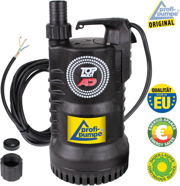AdBlue® Tauchpumpe HAUSWASSERWERK ZISTERNENPUMPE REGENWASSERPUMPE Tauchdruckpumpe TOP Multi 1 als Ga