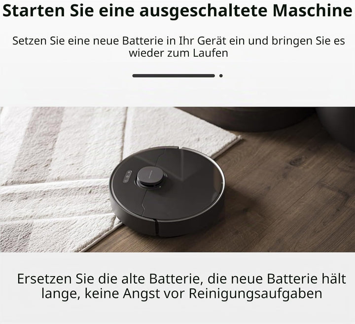 K KYUER Saugroboter Ersatzakku für Dreame D9/D9 Pro/Max D10 D10s L10 L10s L10 Pro Plus F9 Z10 Pro P2