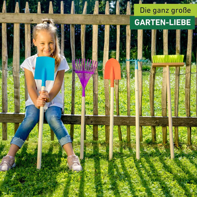 Windhager Kinder Werkzeug Set 5 Teilig, Garten-Geräte Kinder, Kinderspielzeug für Garten, Gartenwerk