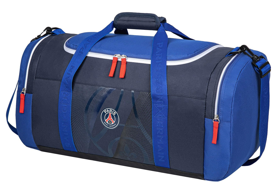 PARIS SAINT-GERMAIN Sporttasche PSG, offizielle Kollektion, Schwarz, 30 x 60 x 30 cm