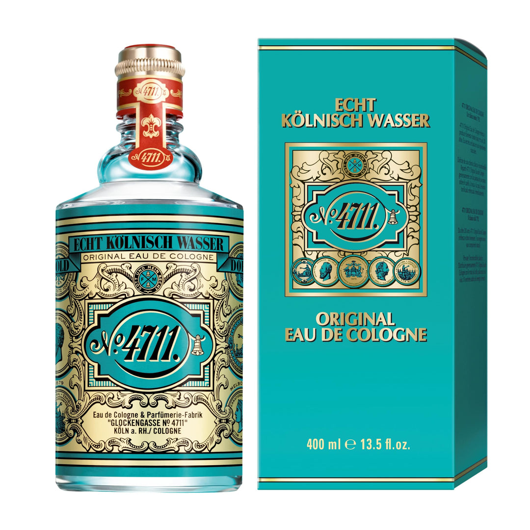 4711® Echt Kölnisch Wasser | Eau de Cologne 300ml Molanusflasche - Duftklassiker im ikonischen Flako
