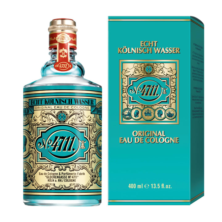 4711® Echt Kölnisch Wasser | Eau de Cologne 300ml Molanusflasche - Duftklassiker im ikonischen Flako