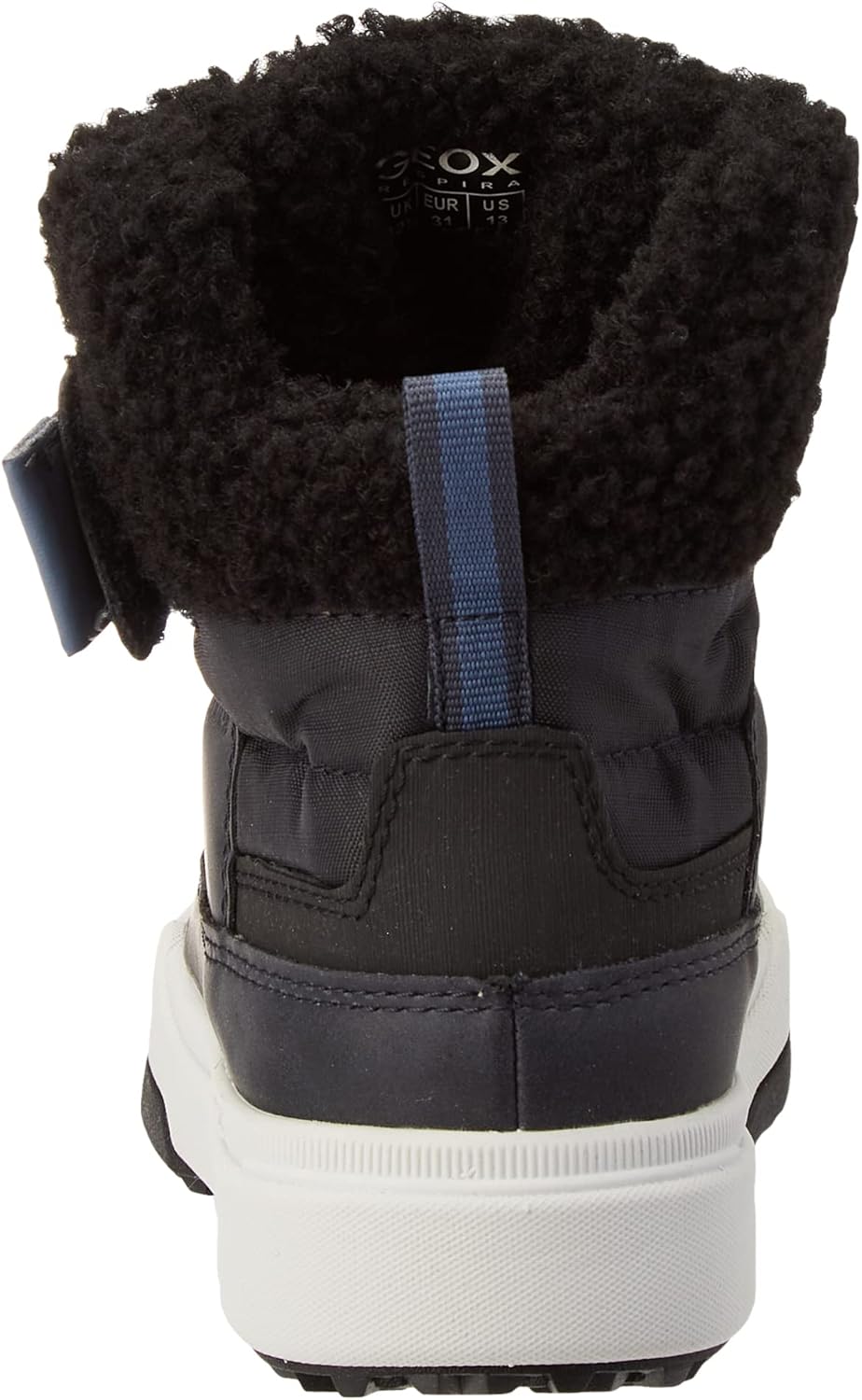 Geox Jungen J Bunshee Pg Boy B A Ankle Boot 28 EU Navy Black, 28 EU Navy Black