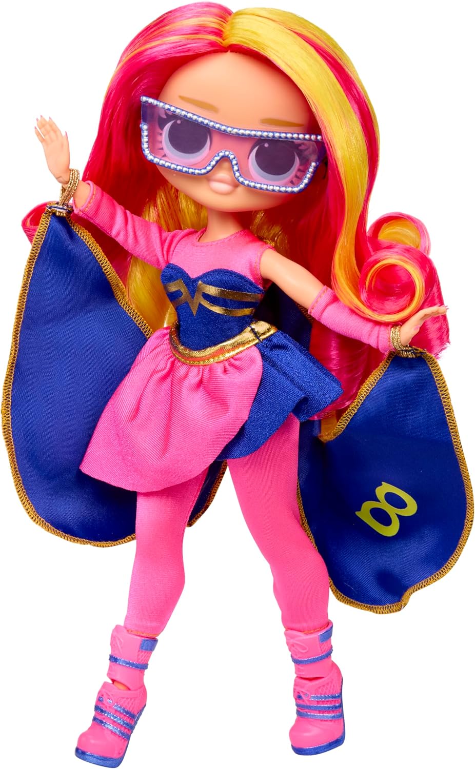 L.O.L. Surprise! OMG Eye Spy Series - Superhero – Enthält 1 Puppe mit Mode und Accessoires, Rätsel L