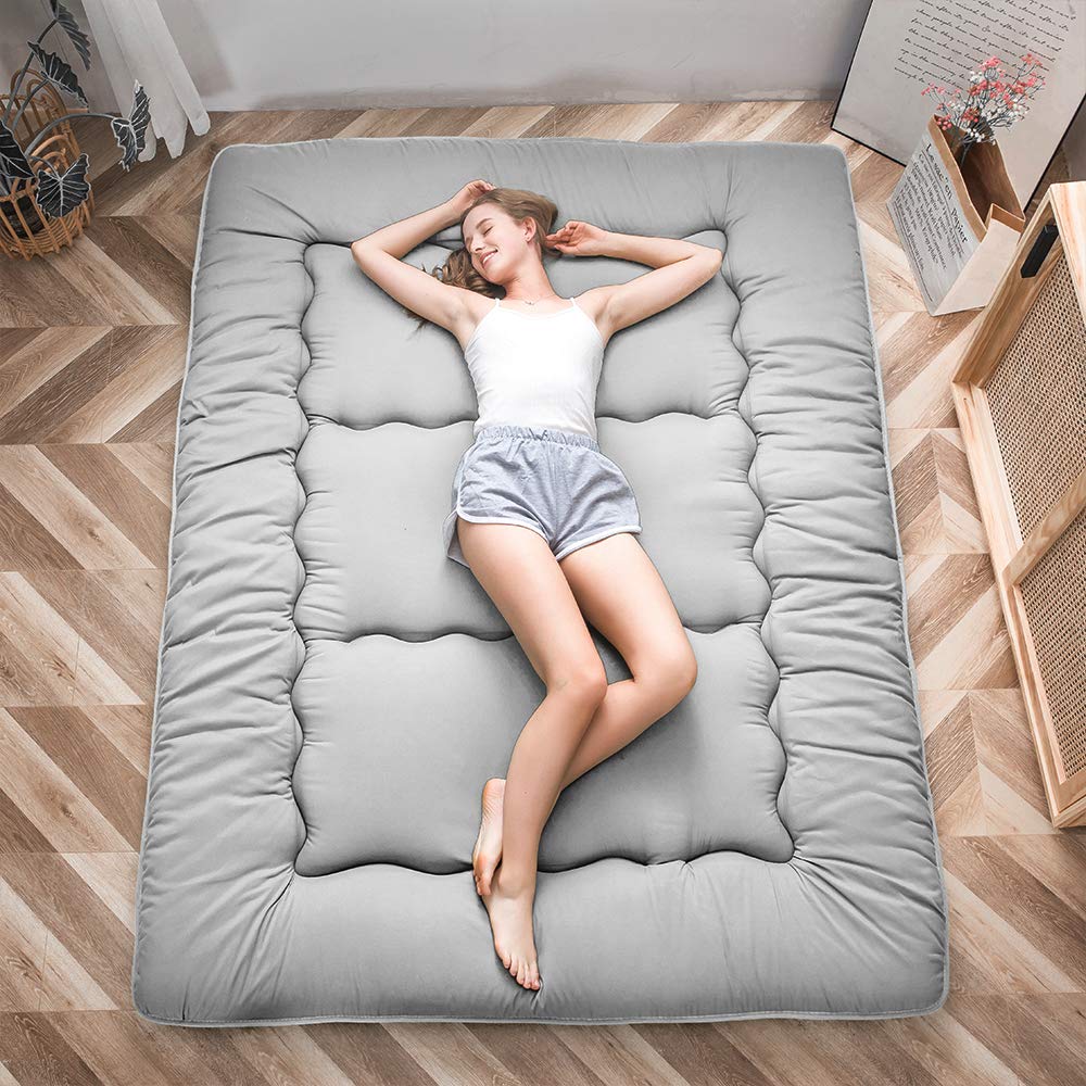 MAXYOYO Klappmatratze Futon Matratze Bodenmatratze Gepolsterte Japanische Tatami Gesteppte Bett, Dic