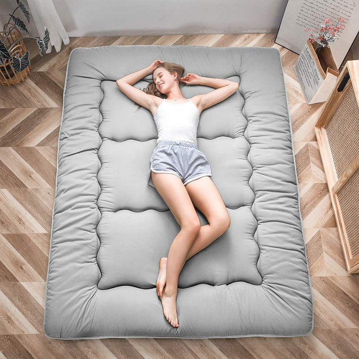 MAXYOYO Klappmatratze Futon Matratze Bodenmatratze Gepolsterte Japanische Tatami Gesteppte Bett, Dic