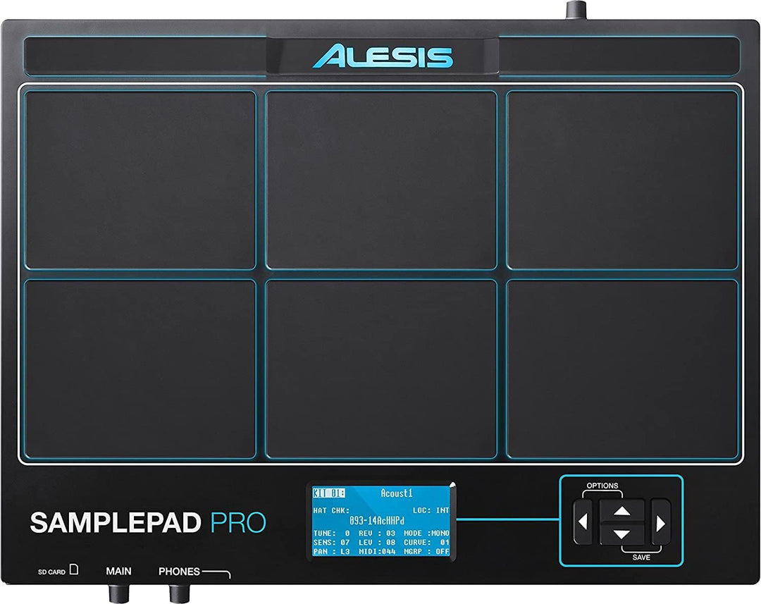 Alesis SamplePad Pro - Percussion- und Sample-Triggering-Instrument mit 8 reaktionsschnellen Pads, L